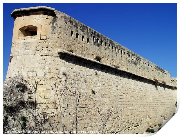 Old Prisons Print by William AttardMcCarthy