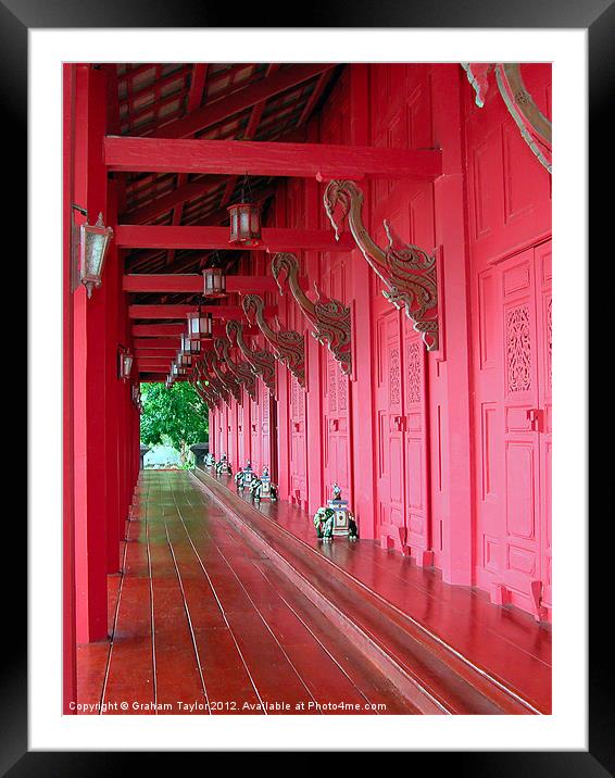 Majestic Langkawi Summer Palace A Lost Piece of Fa Framed Mounted Print by Graham Taylor