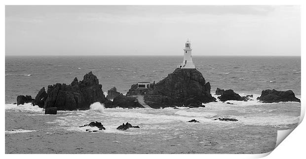 Corbiere LightHouse Print by Julie Ormiston