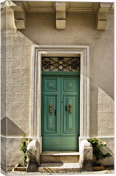 Malta House of Character Canvas Print by William AttardMcCarthy