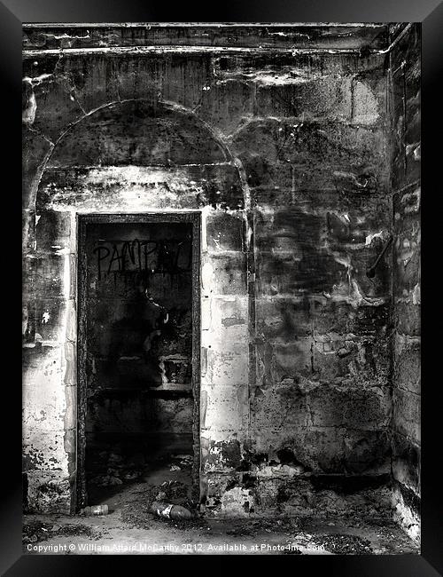 Shadow Ghost Framed Print by William AttardMcCarthy