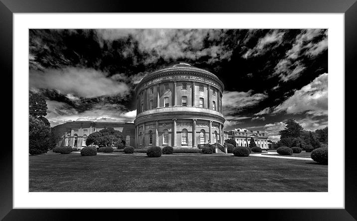 Ickworth House Framed Mounted Print by Darren Burroughs