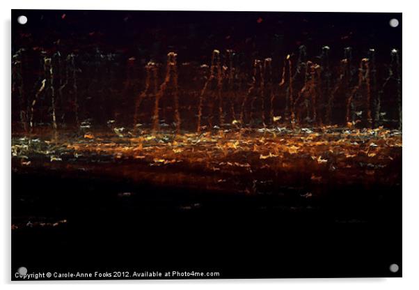 City Symphony in Light #3 Acrylic by Carole-Anne Fooks