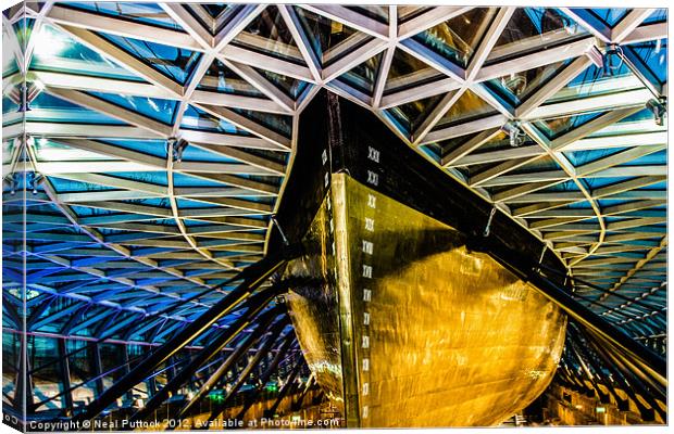 The Ship With the Glass Roof Canvas Print by Neal P