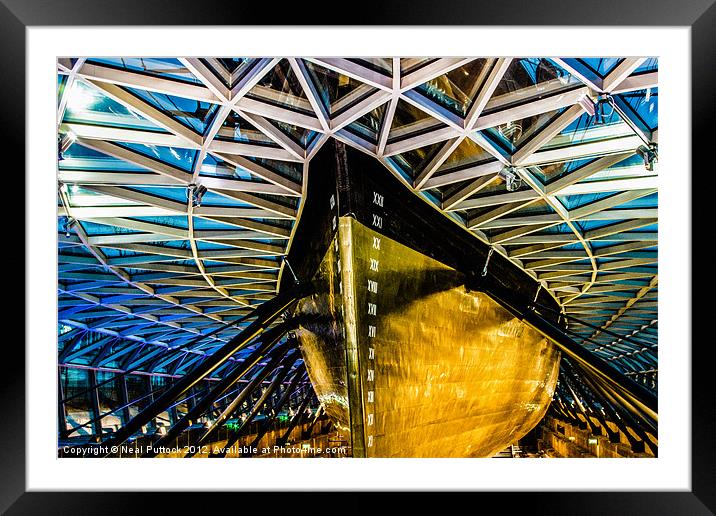 The Ship With the Glass Roof Framed Mounted Print by Neal P