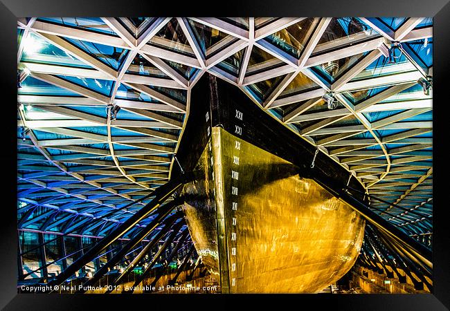 The Ship With the Glass Roof Framed Print by Neal P