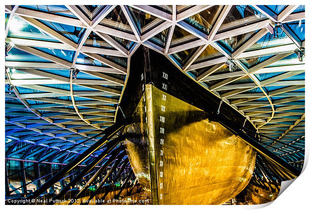 The Ship With the Glass Roof Print by Neal P