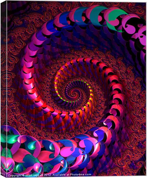 The Labyrinth Canvas Print by Brian  Raggatt