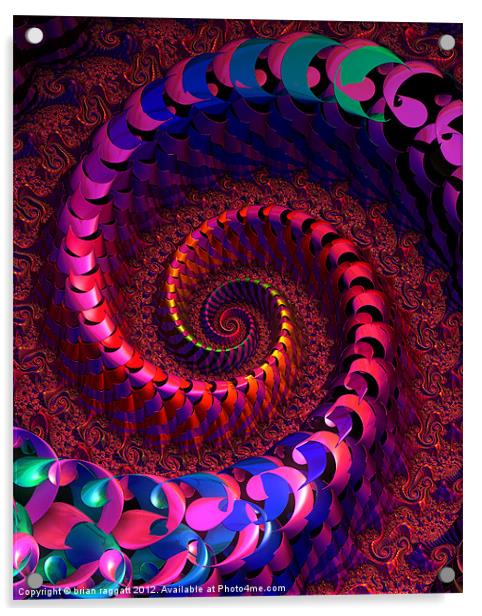 The Labyrinth Acrylic by Brian  Raggatt