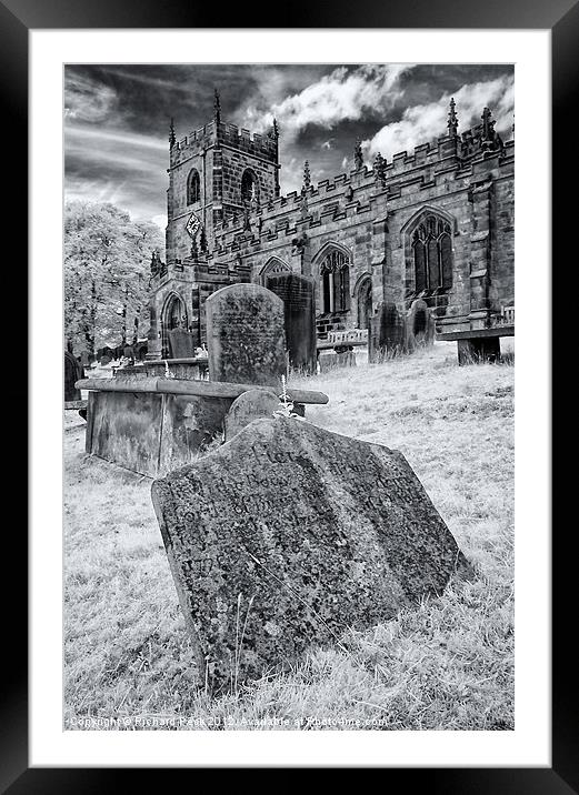 High Bradfield Church Framed Mounted Print by Richard Peck