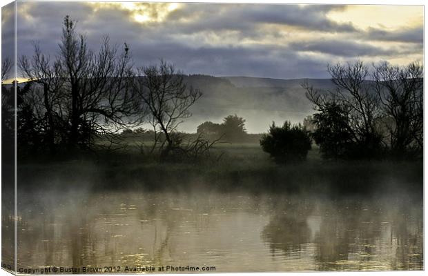 Early morning mist Canvas Print by Buster Brown