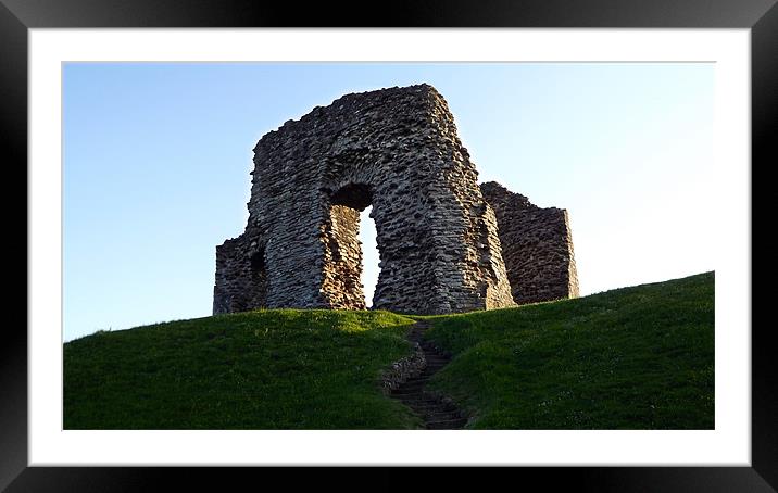 Golden Ruins Framed Mounted Print by Rob Taylor