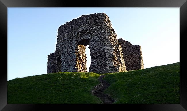 Golden Ruins Framed Print by Rob Taylor