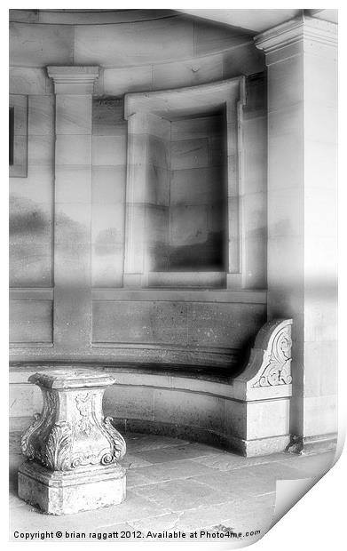 Temple Archway Print by Brian  Raggatt