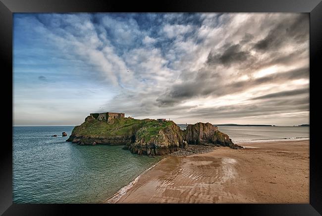 St Catherines Tenby Framed Print by Paul Deverson