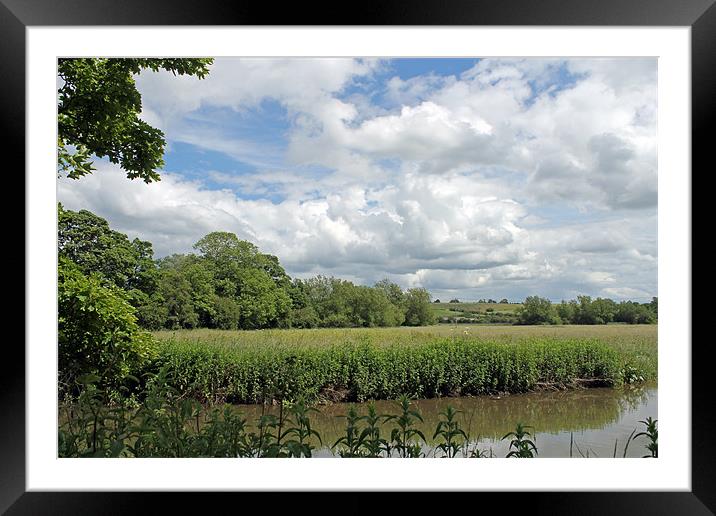 Cotswold Landscape Framed Mounted Print by Tony Murtagh