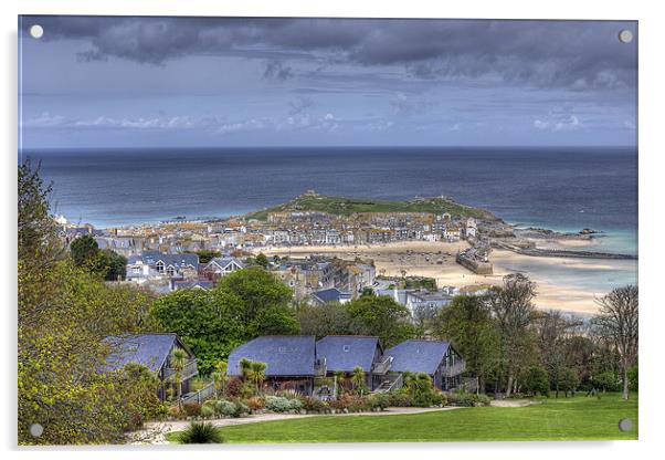 St Ives Acrylic by David Wilkins