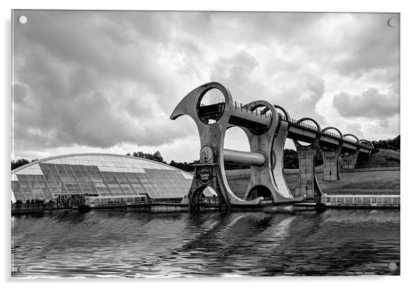 Falkirk Wheel Trip Acrylic by Sam Smith