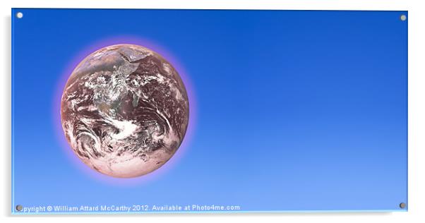 Global Warming Acrylic by William AttardMcCarthy
