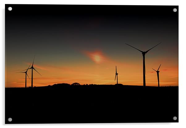 wind farm Acrylic by Northeast Images