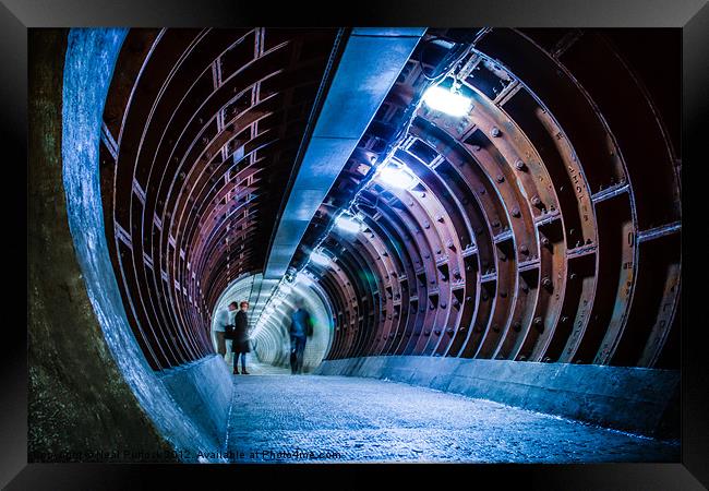 50 Feet Under Water Framed Print by Neal P