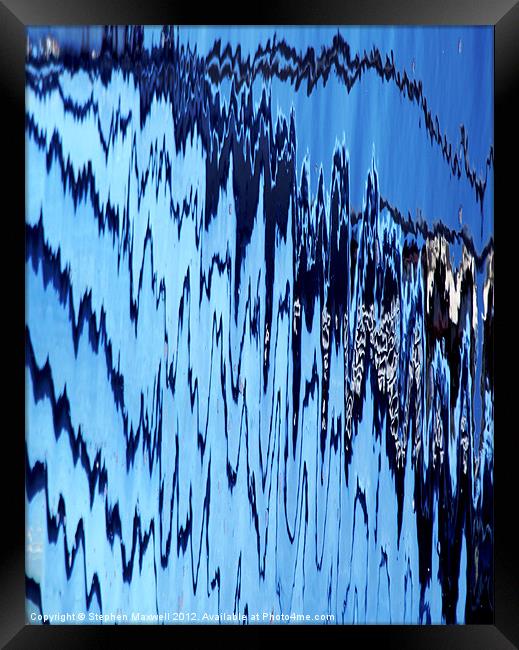 Radio Waves Framed Print by Stephen Maxwell