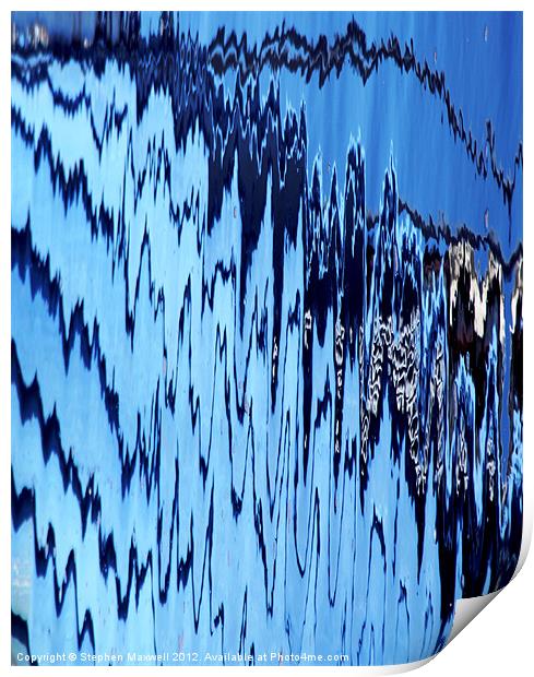Radio Waves Print by Stephen Maxwell