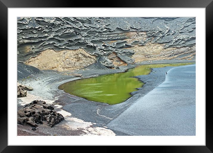The Green Lagoon Framed Mounted Print by Tony Murtagh
