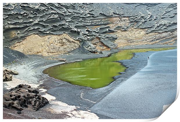 The Green Lagoon Print by Tony Murtagh