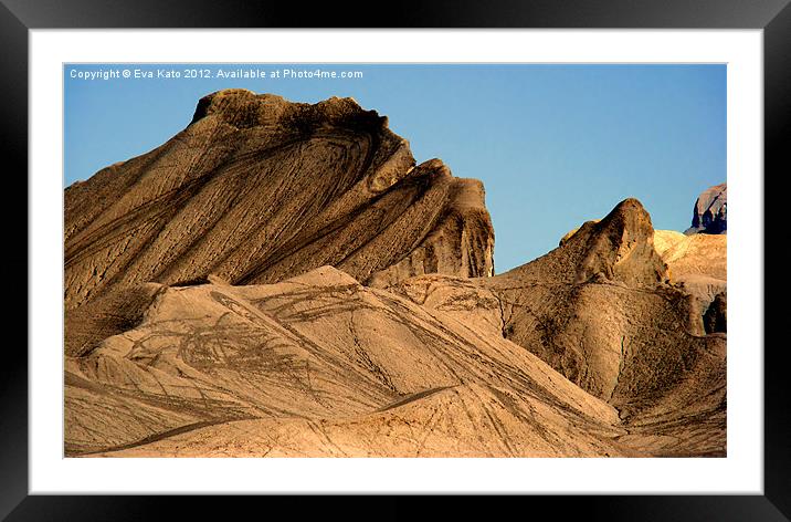 Desert Dune Framed Mounted Print by Eva Kato