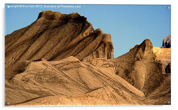 Desert Dune Acrylic by Eva Kato