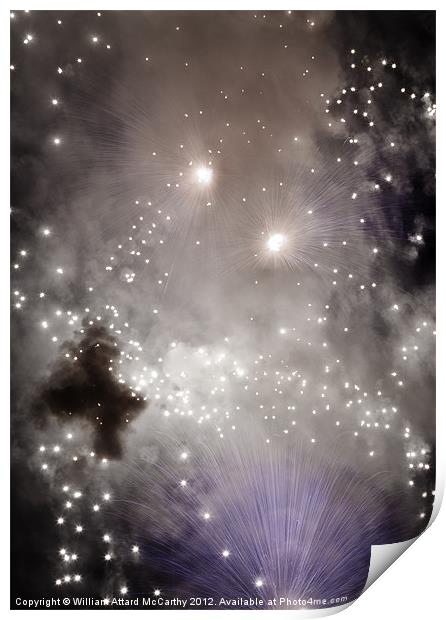Nebular Print by William AttardMcCarthy