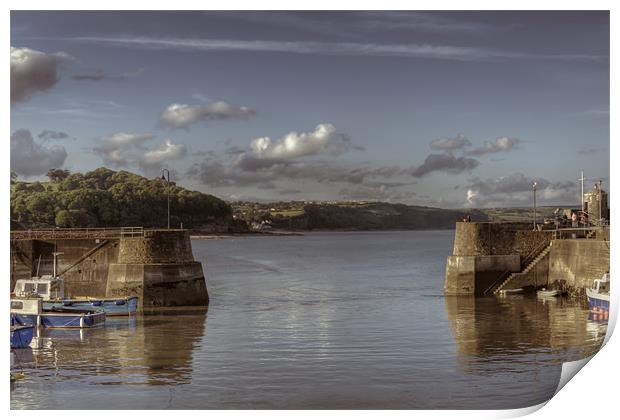 The Harbour Entrance Print by Steve Purnell