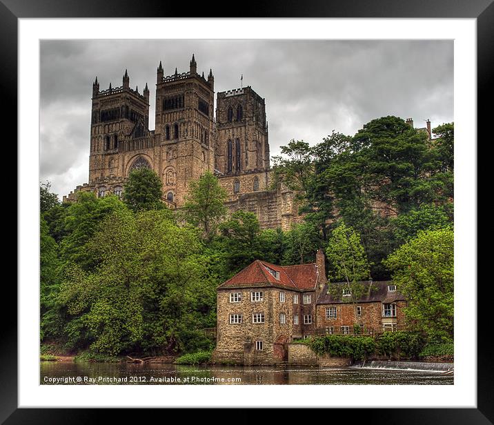HDR Durham Cathedral Framed Mounted Print by Ray Pritchard