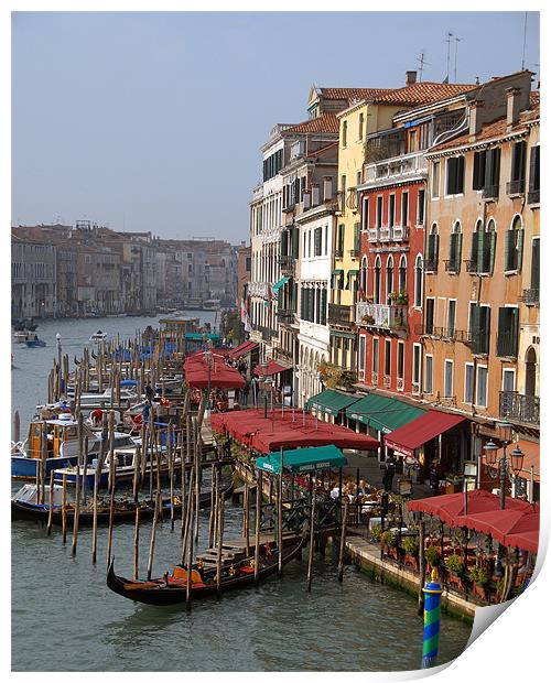 The Grand Canal Venice Print by David Worthington