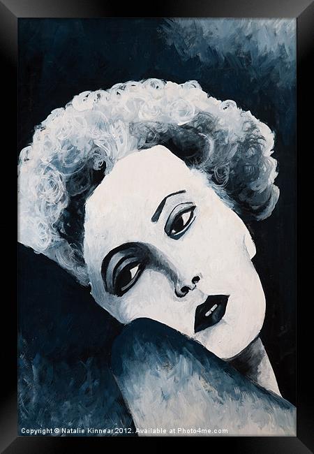 Marilyn Monroe Framed Print by Natalie Kinnear