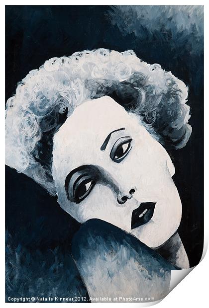 Marilyn Monroe Print by Natalie Kinnear