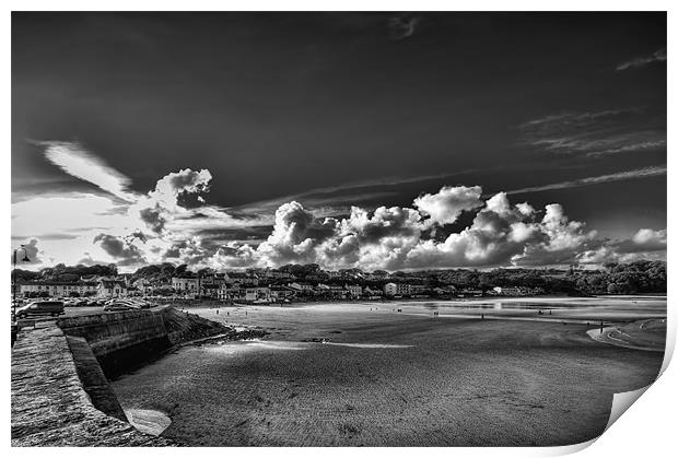 Saundersfoot Seascapes Print by Steve Purnell