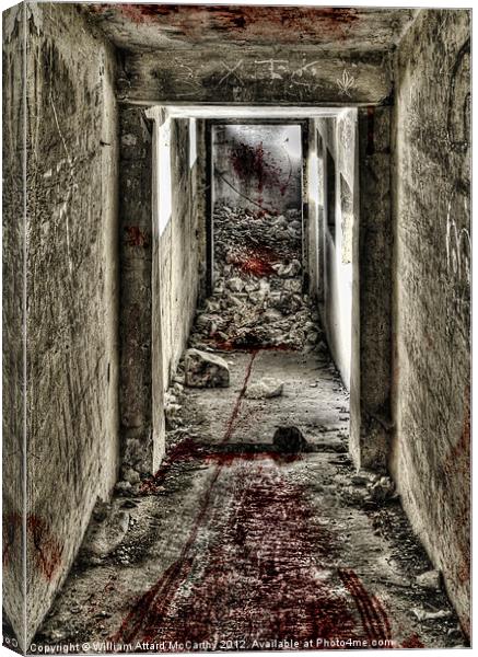 Doorway to Hell Canvas Print by William AttardMcCarthy