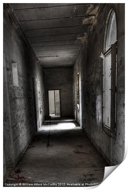 Whispers in the Corridor Print by William AttardMcCarthy