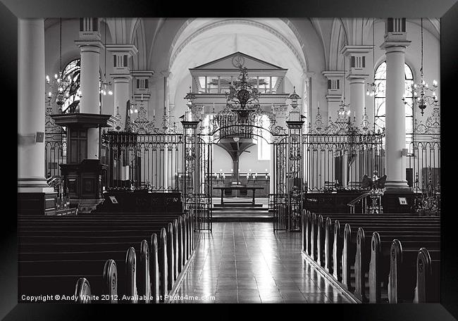 Derby Cathedral Framed Print by Andy White