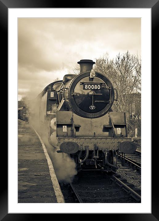Classic Steam Framed Mounted Print by Chris Walker