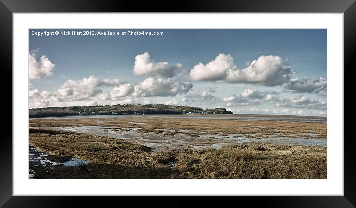 Red Wharf Bay Framed Mounted Print by Nick Hirst