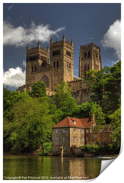 Durham Cathedral Print by Ray Pritchard