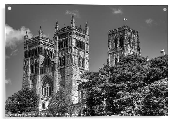 Durham Cathedral Acrylic by Ray Pritchard