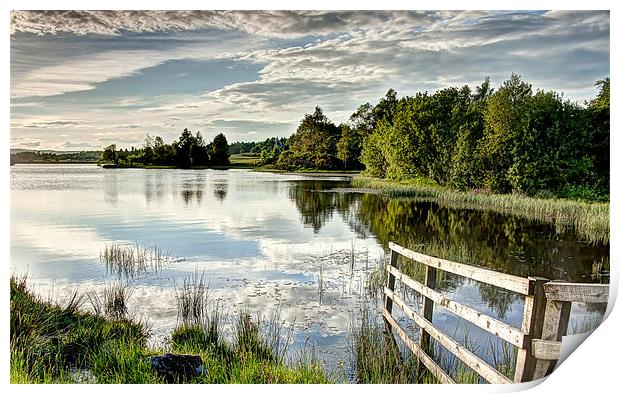 Knapps Loch Print by Sam Smith