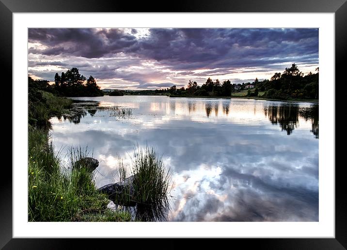 Knapps Loch Reflections Framed Mounted Print by Sam Smith