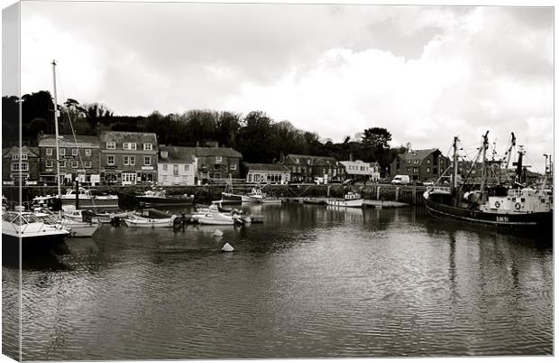 Padstow Harbour Canvas Print by barnabas whiting