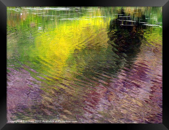 Water colours Framed Print by Eva Kato