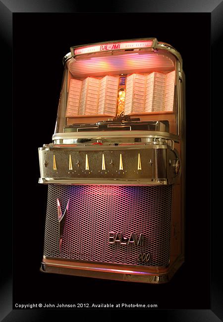 BAL-AMi I200M Jukebox - 1958 Framed Print by John Johnson